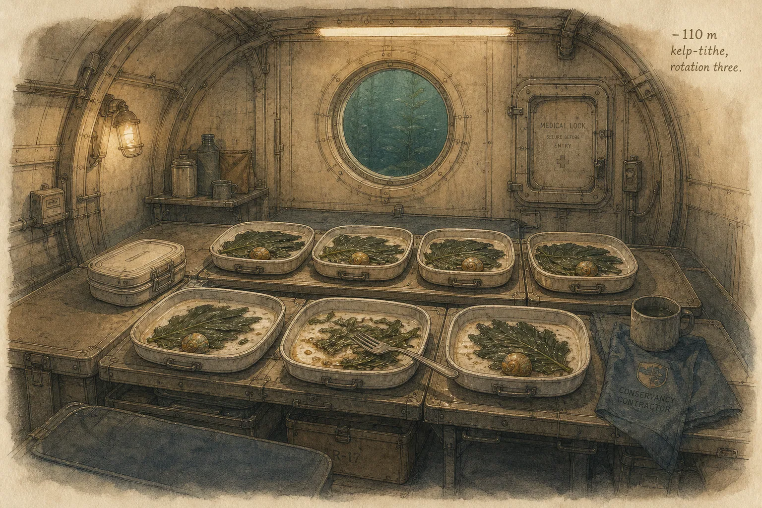Journal illustration accompanying "Kelp-tax dinner".