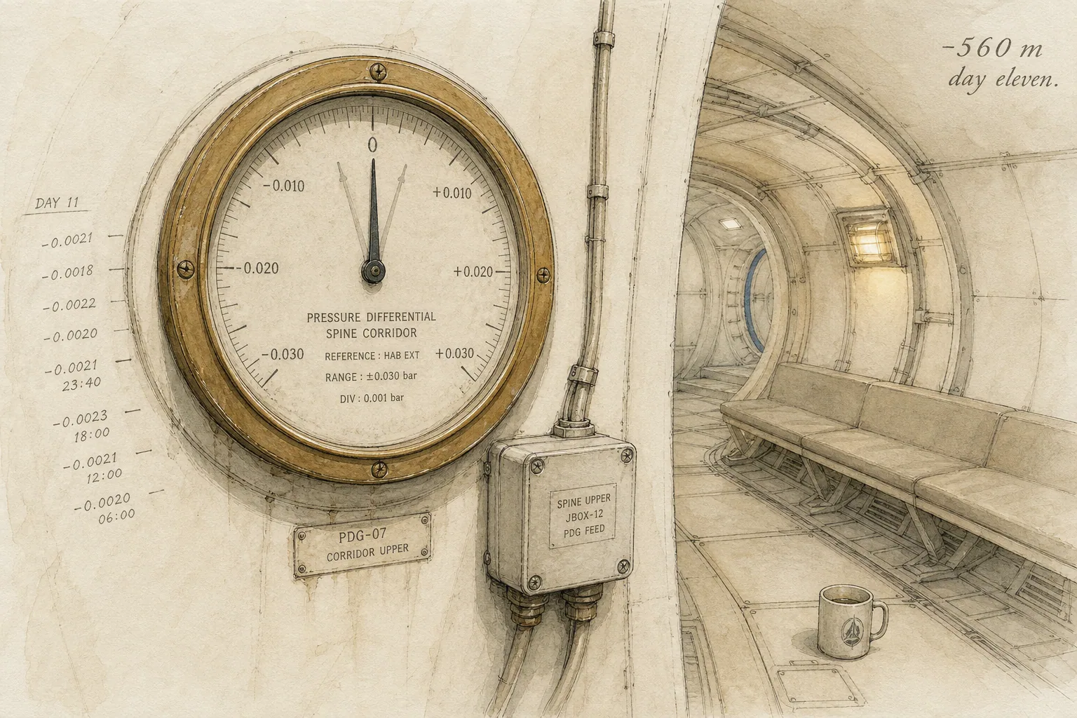 Journal illustration accompanying "Long saturation, weather".
